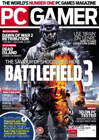 Revista PC Gamer Abril 2011