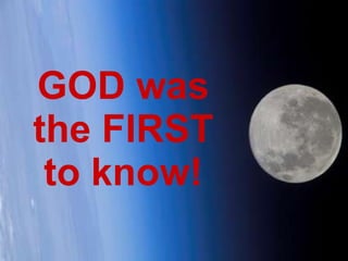 GOD was the FIRST to know! CLICK TO ADVANCE SLIDES ♫  Turn on your speakers! Tommy's Window Slideshow 