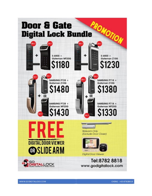 Digital Door Lock Singapore Digital Lock Review Digital Lock Prom