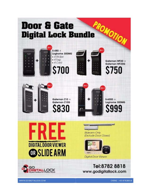 Digital Door Lock Singapore Digital Lock Review Digital