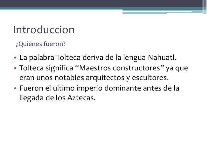 Toltecas