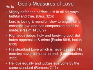God is love | PPTX | Christianity | Religion & Spirituality