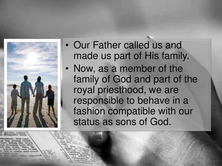 God is our father