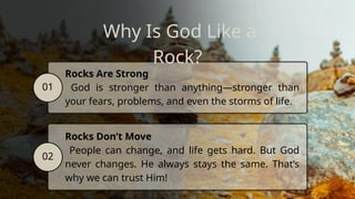 God Rock Protection God Is Our Rock: Strength, Stability, and Faith in God | PPTX