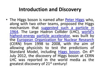 God particle (higgs boson) implications for science and religion | PPTX