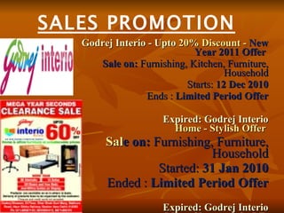Godrej furniture 2024 clearance sale