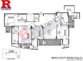 Godrej icon-88 a-gurgaon-floor-plans