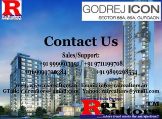 Godrej icon-88 a-gurgaon-floor-plans
