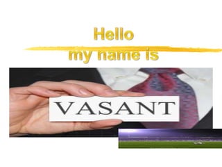 Hello my name is 