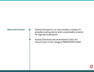 Chotukool Bestow Showcase: Godrej Chotukool | PDF
