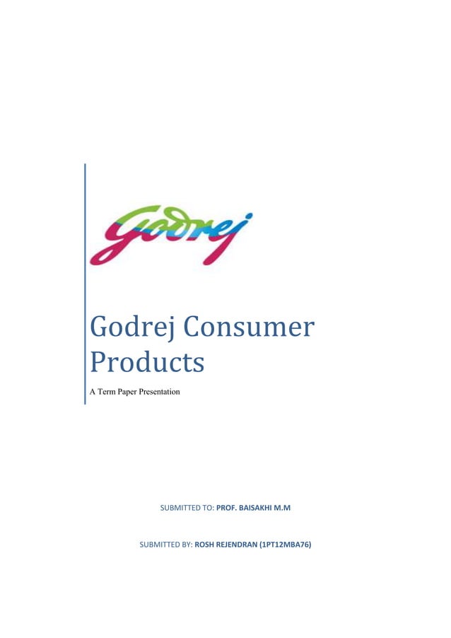 Godrej Consumer Products Marketing Strategies and Segmentation