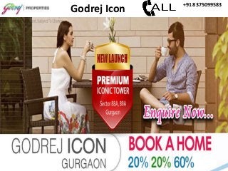 Godrej Icon +91 8375099583
 