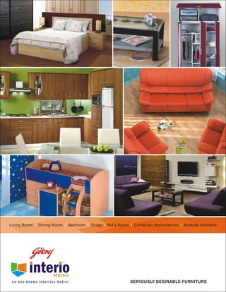 Godrej interio home catalogue PDF