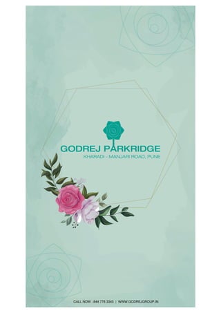 Godrej parkridge manjri pune brochure | where life blooms by the riverside