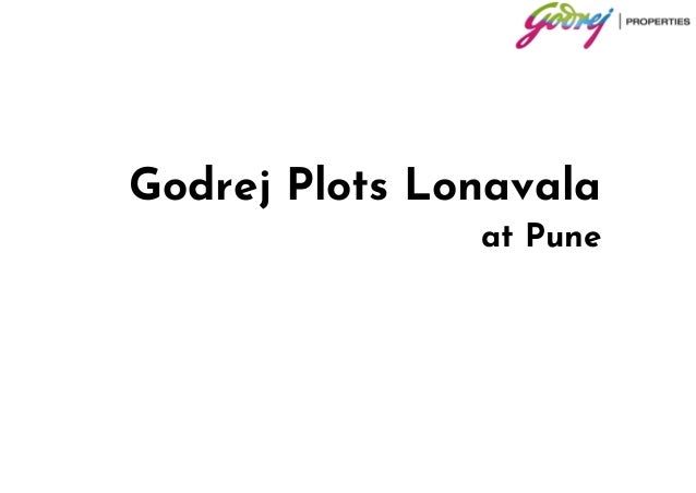 Godrej Plots Lonavala

 at Pune


 