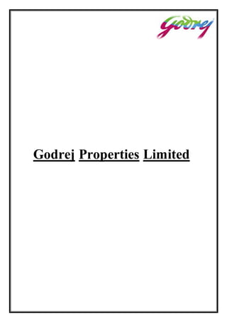 Godrej Properties Limited
 