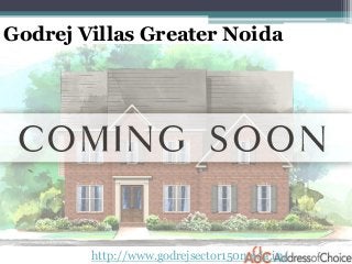 http://www.godrejsector150noida.in/
Godrej Villas Greater Noida
 