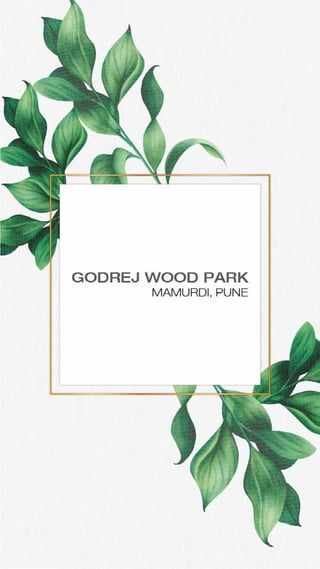 Residential Plots For Sale in Mamurdi - Godrej Wood Park Pune