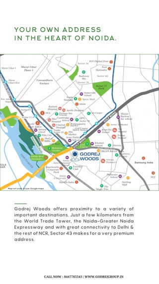 Godrej Woods 43 Noida - Stay In The City, Live In The Woods | PDF
