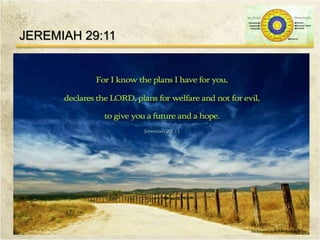 JEREMIAH 29:11
 