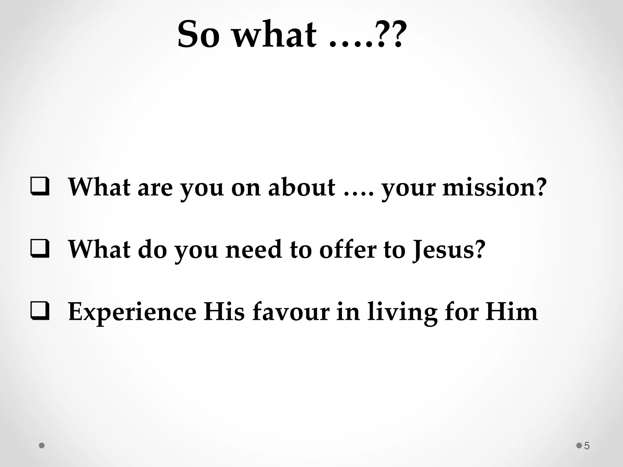 Gods Favour PPT gods-favour-ppt