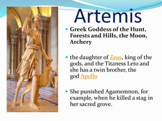 Gods and Goddesses (Role in the Trojan War) | PPTX