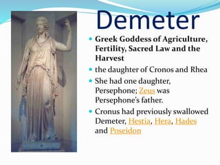 Gods and Goddesses (Role in the Trojan War) | PPTX