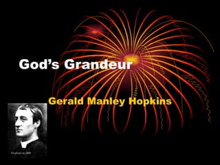 God’s Grandeur Gerald Manley Hopkins 