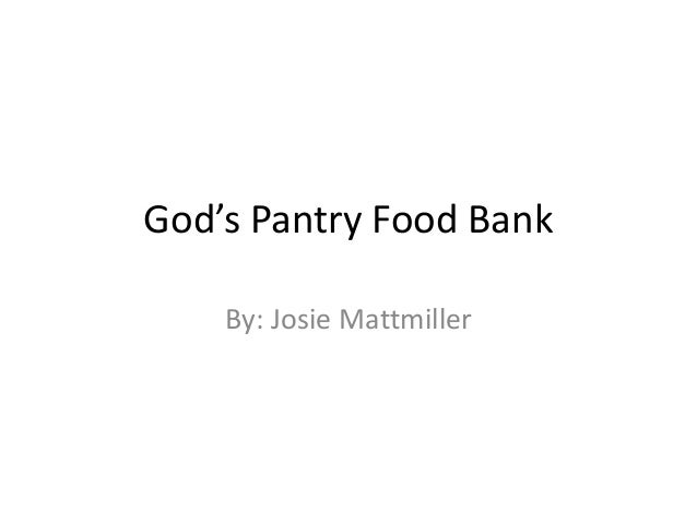 God S Pantry Food Bank