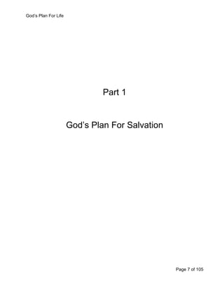 Gods plan for life PDF 