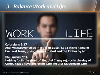 God's Principles for Christian Living | PPTX