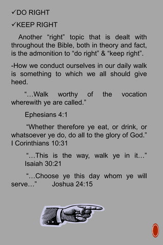 God's road signs | PPTX