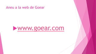 Aneu a la web de Goear
www.goear.com
 