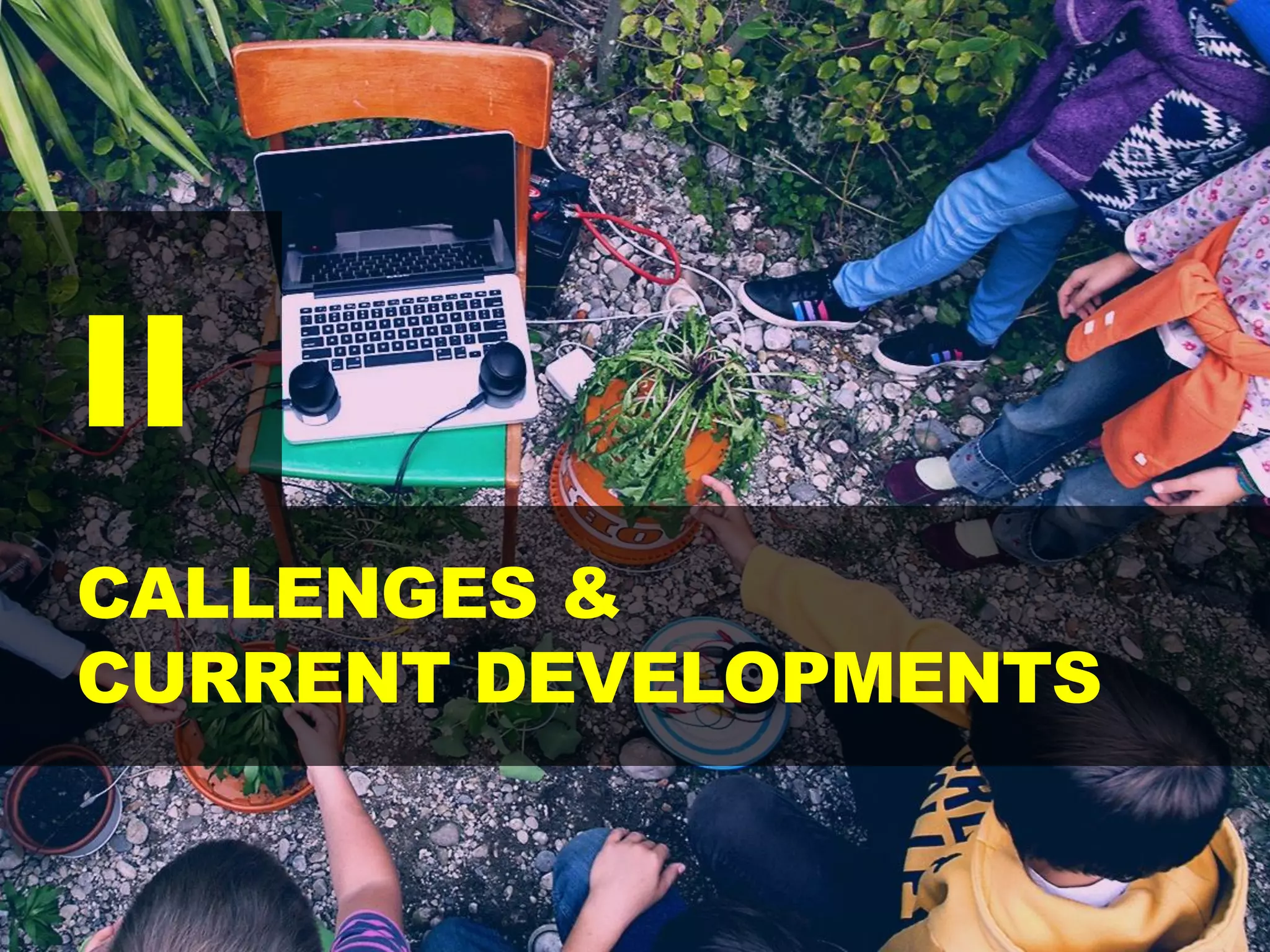 II
CALLENGES &
CURRENT DEVELOPMENTS
 