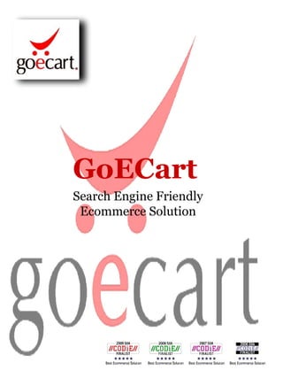 GoECart   Search Engine Friendly  Ecommerce Solution   