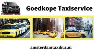 Goedkope Taxiservice