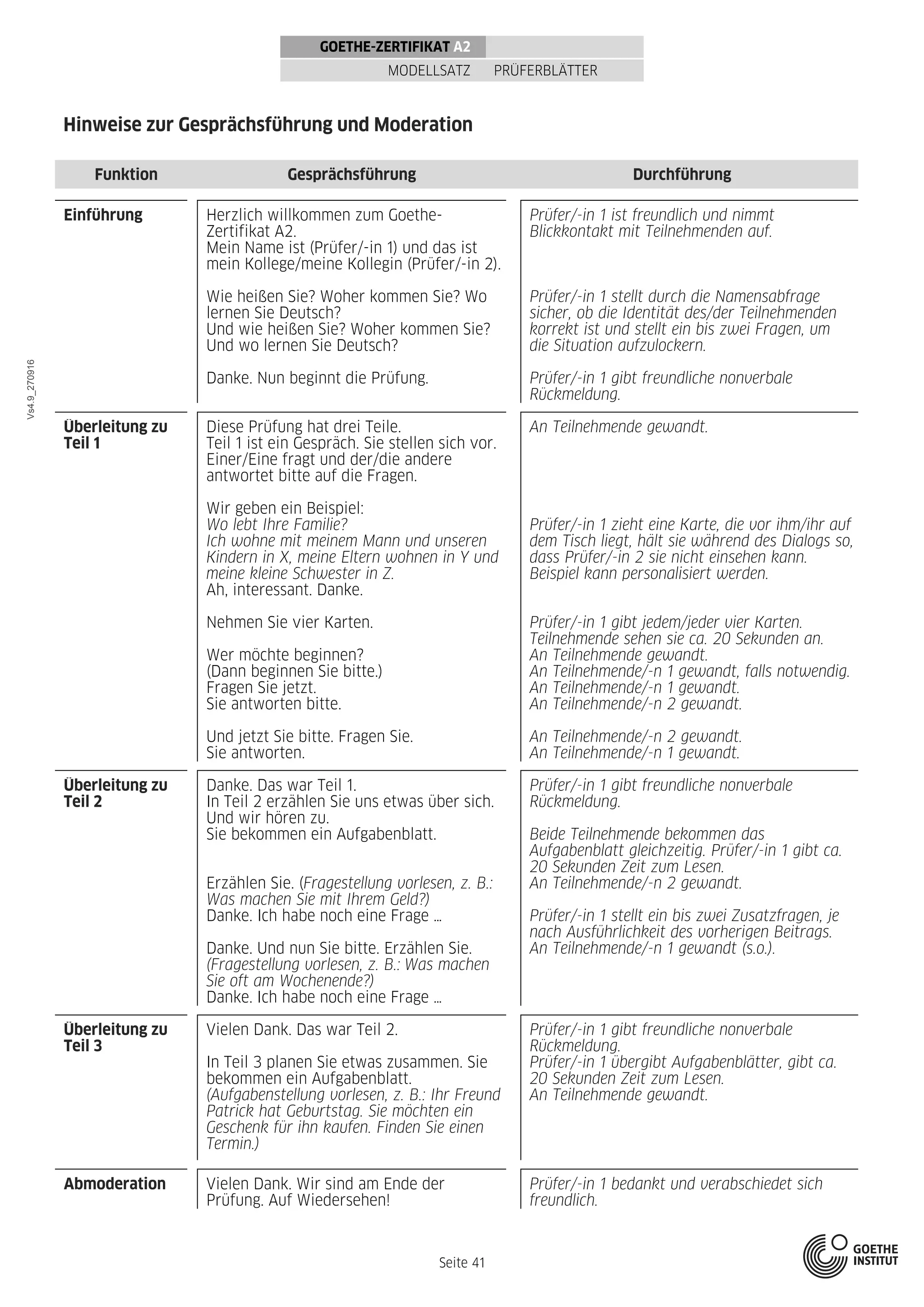 Goethe zertifikat a2 modellsatz erwachsene pdf