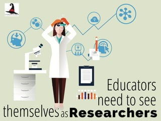 Researchers
Educators
need to see
asthemselves
 