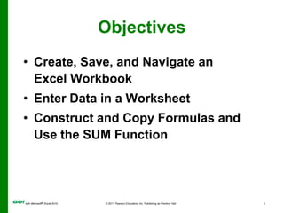 MS Excel Ch 1 PPT | PPTX