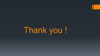 Thank you !
 