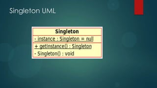 Singleton UML
 