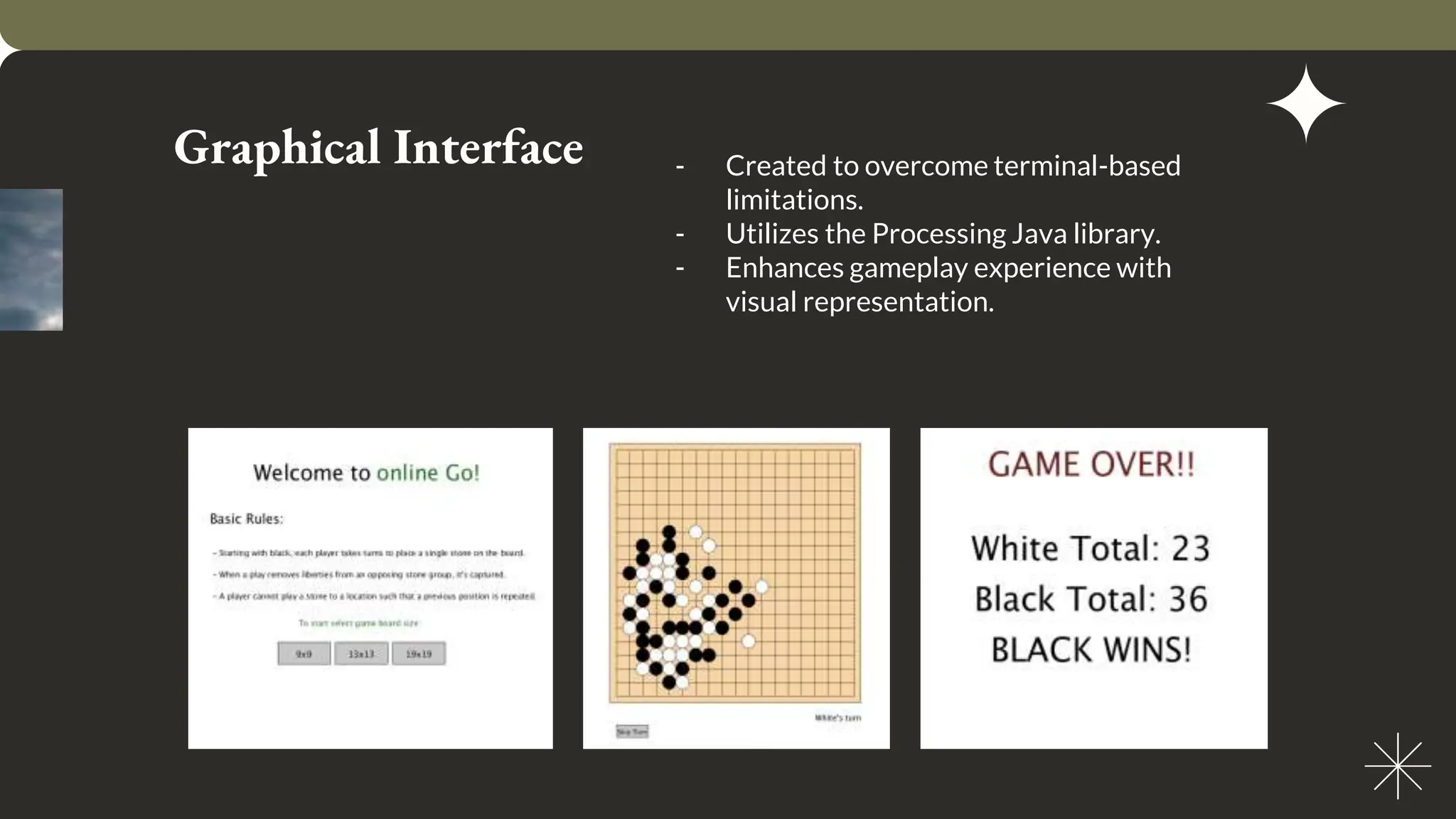 Go Board Game Design Process Presentation PPT