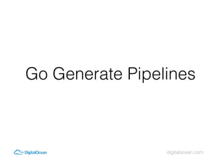 digitalocean.com
Go Generate Pipelines
 