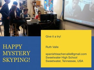 Go global connecting with classes around the world