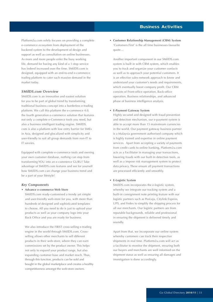 Msc Malaysia Go Global Directory 2010 11