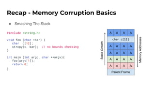 Go Go Gadget! - An Intro to Return Oriented Programming (ROP) | PDF