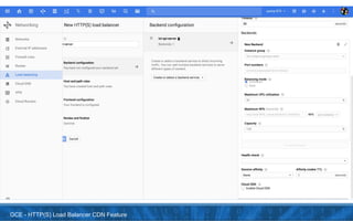 GCE - HTTP(S) Load Balancer CDN Feature
 