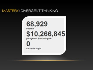 MASTERY: DIVERGENT THINKING
 