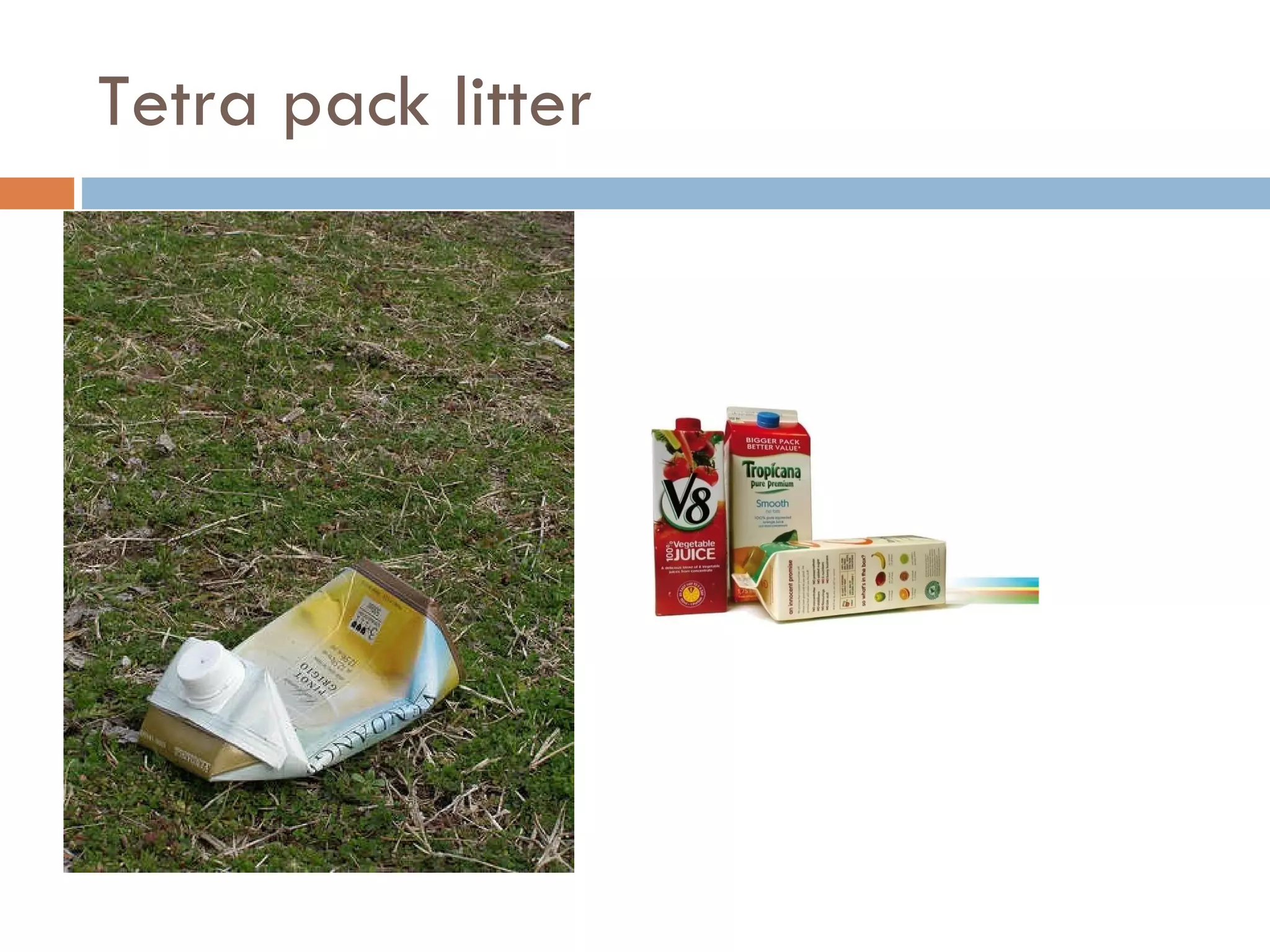 Tetra pack litter 