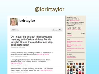 @lorirtaylor
 